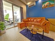 Serene 1bhk Apartment in Siolim Pool DanCenter