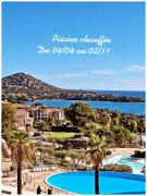 CAP Estérel Pierre&Vacances Grand Appartement 4 personnes avec Jardin clôturé- Parking - 4 piscines dont une Chauffée du 04 avril au 02 novembre
