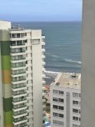 Vista Lateral al Mar, ApartaEstudio , Cerca Hotel Hilton y Salida al Mar