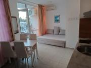 Sunny Beach Apartment, Kokiche Hotel - white building Liliya