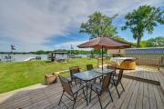Lakefront Warsaw Home with Private Dock and Golf Cart