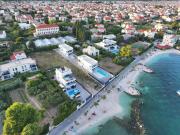 Beachfront Villa Sol&Mar with heated pool and jacuzzi