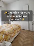Une chambre au calme - Réservée aux femmes