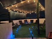 Departamento y Terraza Privada, Grill, Alberca y Aire Acondicionado