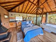 Chalé Valle dos sonhos romântico privativo com hidromassagem e lareira