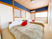 無料レンタサイクル -Guest House 団- 最大16名,USJまで好アクセスの3階建て