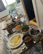 Pharaoh jacuzzi pyramids view