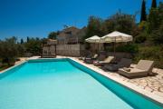 Villa Ionia with pool and sea view