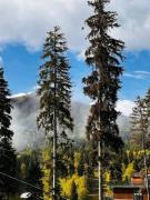 Bakuriani - Eko Village 20 apartment with a kitchen