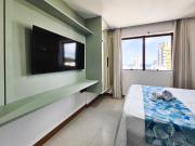 Studio Verde Mar - Bem localizado e aconchegante