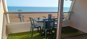 Très bel appartement accès direct sur plage, vue sur mer - 2 pièces - 4 pers