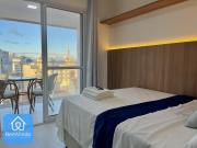 Estúdio Charmoso Com Varanda e Vista Mar