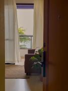 Apê com vista para o mar e clima animado