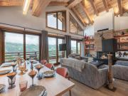 Duplex chic ski aux pieds avec parking et balcon à Méribel - FR-1-565-138
