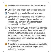 Modern Studio N1 private Kitchenette and Bathroom