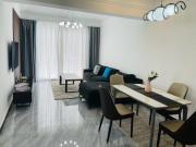 Comfort living one bedroom apartment with fully equipped gym swimming pool private parking space, child play area and amazing scenic views