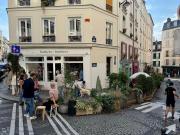 Private garden in Montmartre