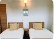 401 湘南の海を満喫 駅近 ビーチ徒歩圏 専用バスルーム付ツインルーム