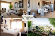 Utopia Stays - Terrasse avec Vue sur la Riviera