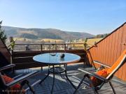 Tannenherz mit Balkon & Bergblick & Nähe Hillebachsee & 2 Schlafzimmer