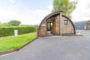 Pod2 - Powys River Pods - Pet Friendly Glamping Pod Builth Wells Powys Wales