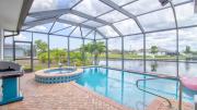 Villa on the Cape - Beautiful Pool Home with Gulf access