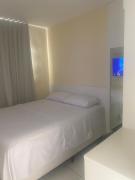 Apto 2 quartos com ar - Fechadura eletrônica - Até 8 pessoas