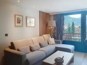 Studio rénové centre-ville Val-dIsère avec balcon - FR-1-518-167