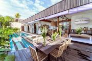 Villa Ubuntu 3BR Pool Ricefield Family&Friends group near Canggu