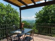 Farmhouse in hilly area in Gubbio with pool
