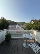 Zentrale FeWo mit Terrasse und Weinbergblick