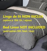 Résidence Salamandre - Maison Bois Cosy Calme avec parking pour 4 à 10 pers idéal couples et familles à 500m de la plage à Saint-Marc-sur-mer