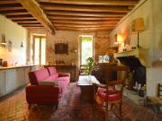 Mansion in Champvert with Pond View Terrace