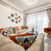 modern executive three bedroom apartment which features a swimming pool, state of the art fully equipped gym andmodern unmatched luxurious facilities which offfers luxury lifestyle