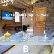 Superbe duplex sauna piscine Vars - pied des pistes