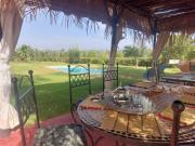 Villa sur ferme, piscine & vue sur Atlas