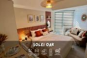 Solei Oak - Studio for Couples with Beach View Balcony