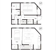 K06 Quiet 2LDK house on JR Yamanote Line Komagome Station
