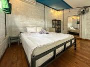 Central 1BR Mezzanine Loft with Shared Pool, Fitness and Private Kitchen in Canggu