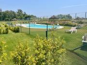 Modern ground floor with private garden and pool