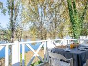 Mobil-home 6 personnes avec terrasse et vue rivière - API-1-52-544