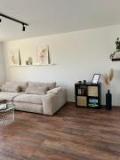 Moderne Doppelhaushälfte mit Ausblick auf Vlotho