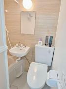 浅草花日美居 Asakusa Hanichi 203 Room, 4 min walk to Asakusa Temple, direct subway to Narita and Haneda Airport