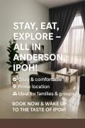 Cozy 2BR Near Ipoh Town self check in, free parking