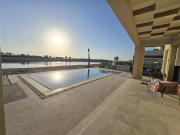 Villa at Cyan Ring with infinity pool at lagoon