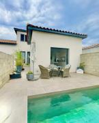 Maison vue Ventoux, piscine