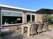 Countryside view bungalow near dunes