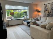 Countryside view bungalow near dunes