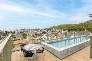 Piscina no Rooftop | 550m da Praia de Jurerê #JA38
