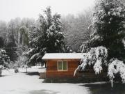 Cabaña May Pao, para 3 en Melipeuco cerca del Parque Nacional Conguillio